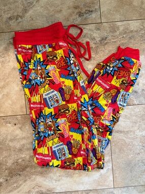 Bamboo McDonald's Bluey Cartoon Print Bamboo Joggers